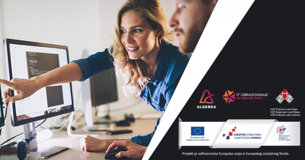 Algebra u sklopu projekta "IT obrazovanje za sigurnije sutra" omogućuje besplatnu edukaciju