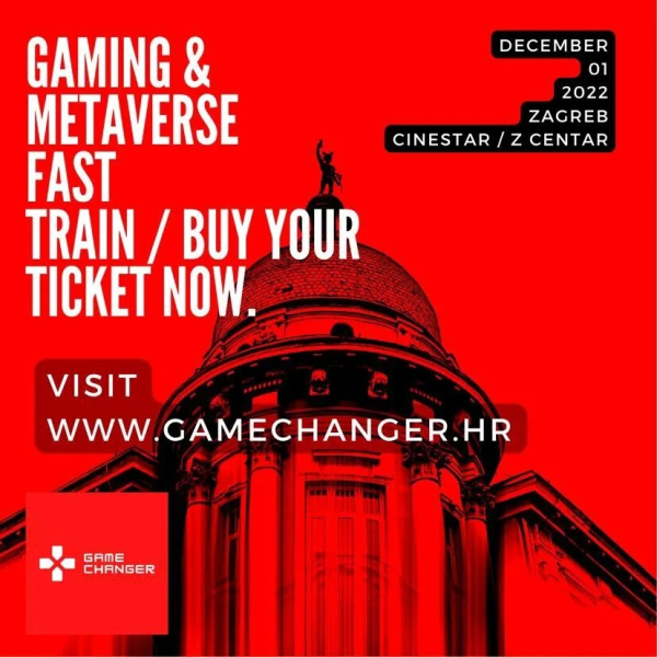 GAME CHANGER | Prva regionalna gaming / web3 &amp; metaverse konferencija u Hrvatskoj