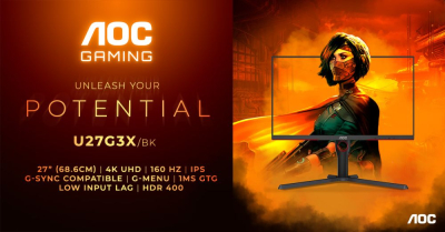 najnoviji AGON by AOC 4K monitori 
